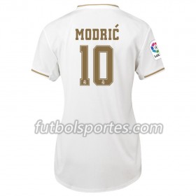 Camisetas Mujer Real Madrid Luka Modrić 10 Primera Equipacion 2019/2020